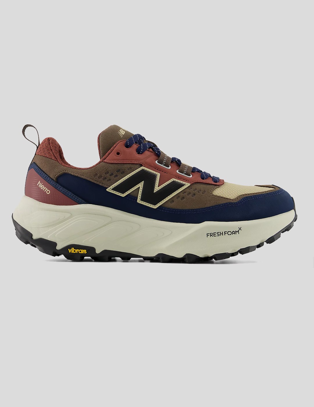 ZAPATILLAS NEW BALANCE FRESH FOAM HIERRO  V9 CORTADO-TOASTED SESAME