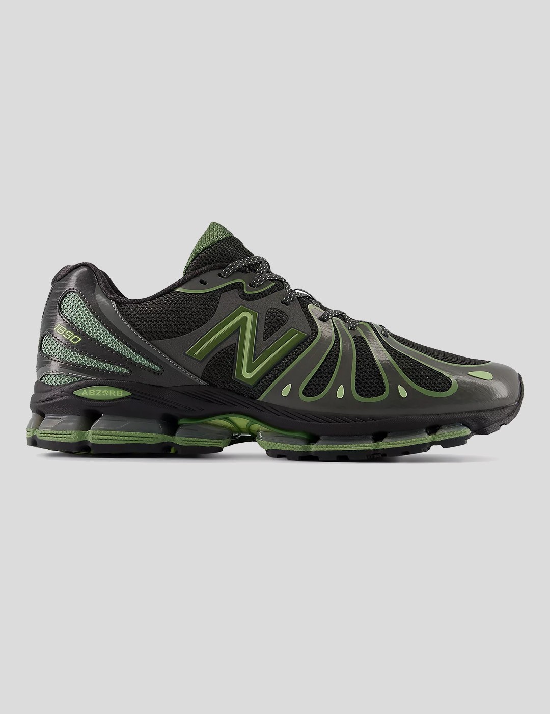 ZAPATILLAS NEW BALANCE 1890  FADED BLACK-UTILITY GREEN