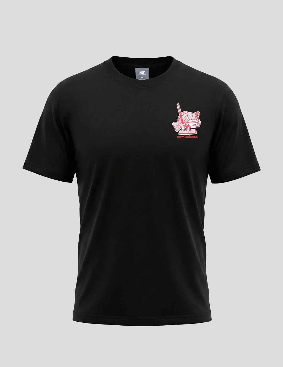 CAMISETA NEW BALANCE RAMEN TEE  BLACK