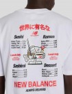 CAMISETA NEW BALANCE RAMEN TEE  WHITE