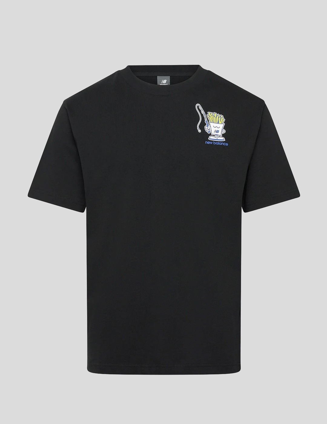 CAMISETA NEW BALANCE FISH AND CHIPS TEE  BLACK 