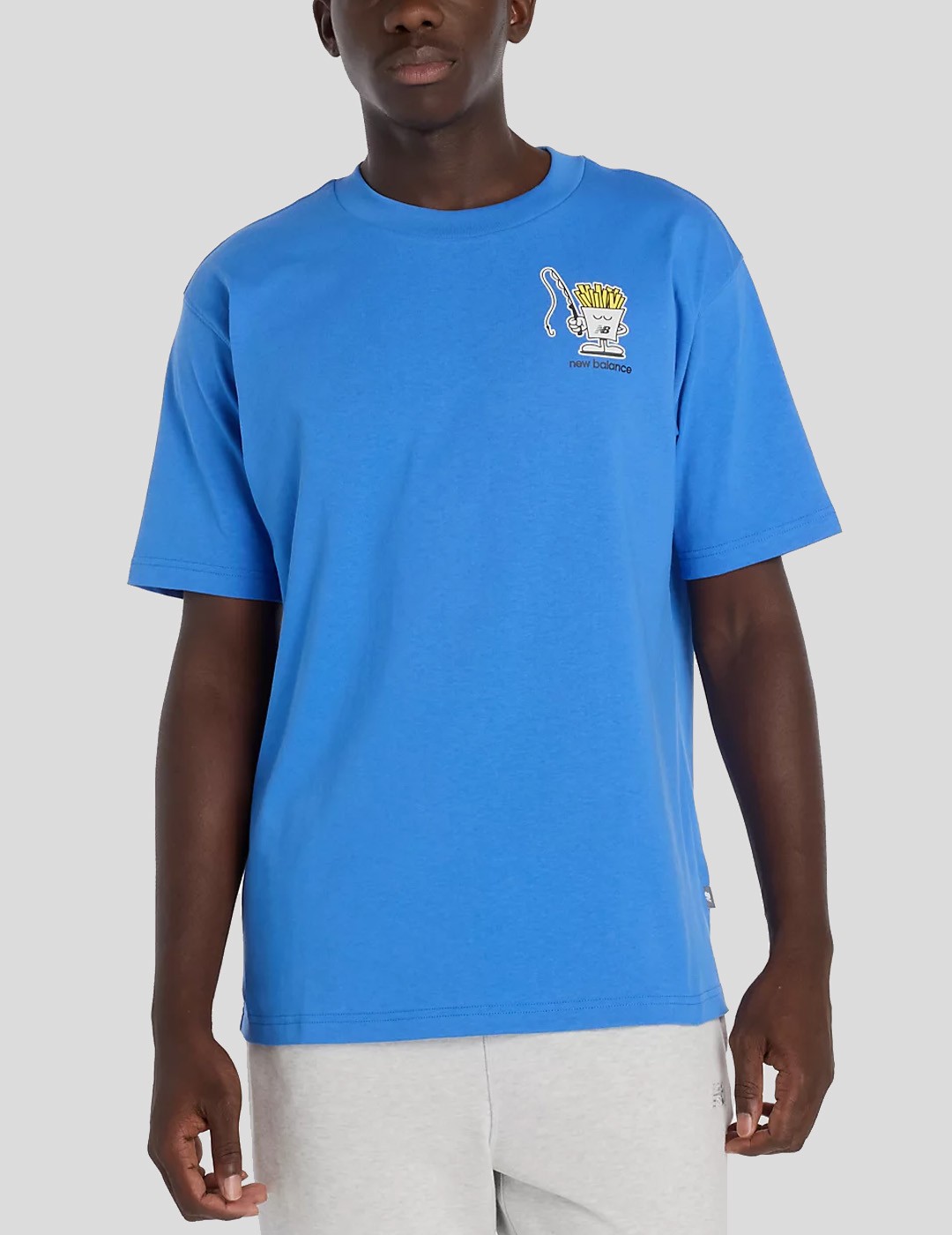CAMISETA NEW BALANCE FISH AND CHIPS TEE  BLUE BIRD