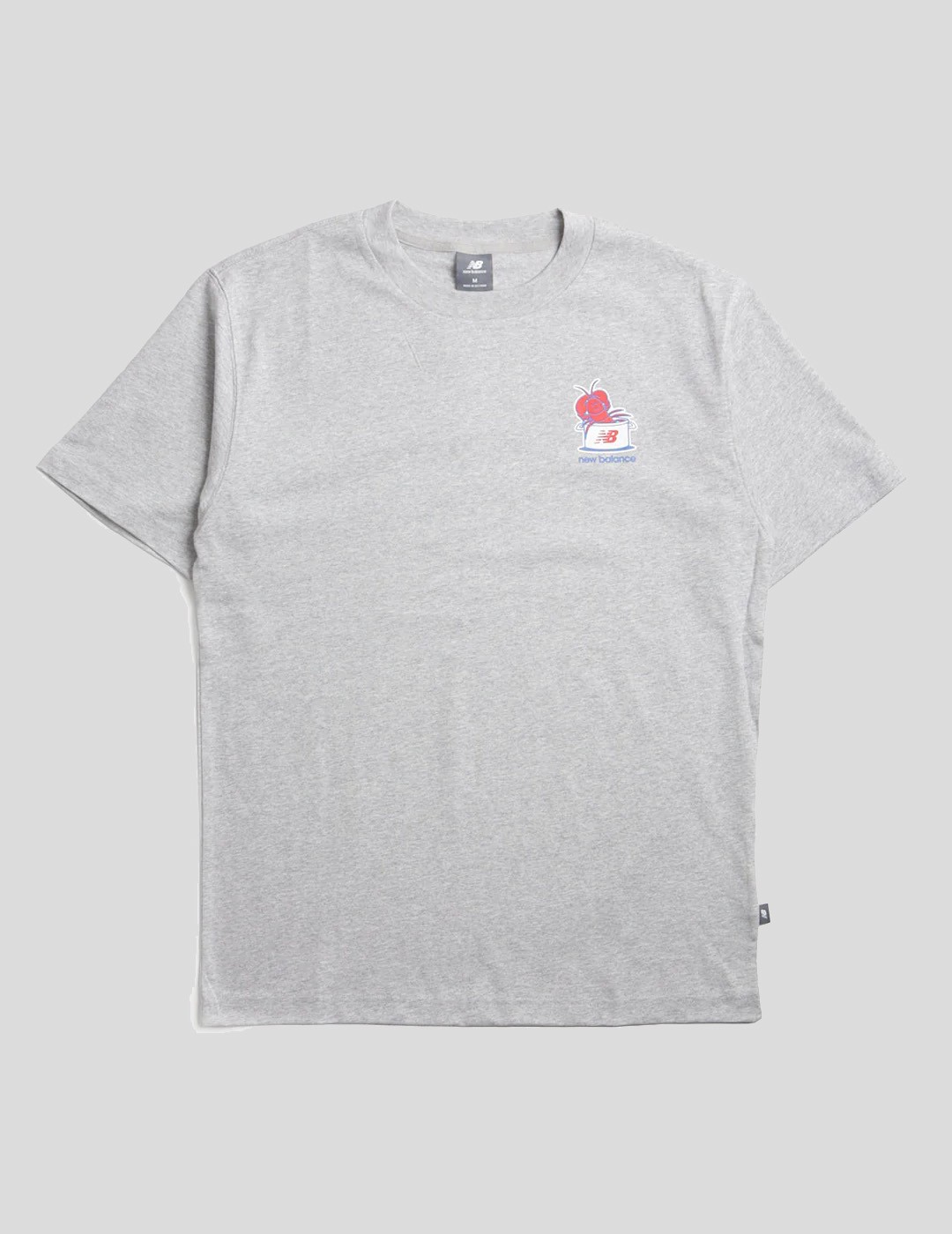 CAMISETA NEW BALANCE LOBSTER ROLL TEE  ATHLETIC GREY 