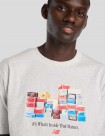 CAMISETA NEW BALANCE BOXES TEE  ASH HEATHER