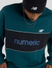 SUDADERA NEW BALANCE NUMERIC NUMERIC TEAM CREW  BIG TEAL 