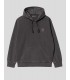 SUDADERA CARHARTT WIP  HOODED NELSON SWEAT  BLACK-GARMENT DYED