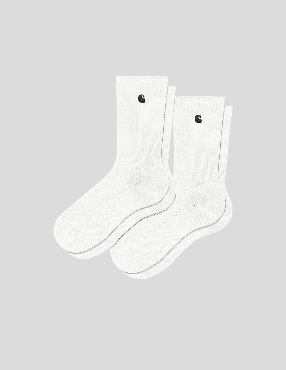 CALCETINES CARHARTT WIP  MADISON PACK SOCKS   BLACK-WHITE