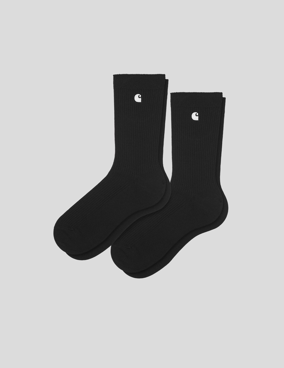 CALCETINES CARHARTT WIP  MADISON PACK SOCKS   WHITE-BLACK