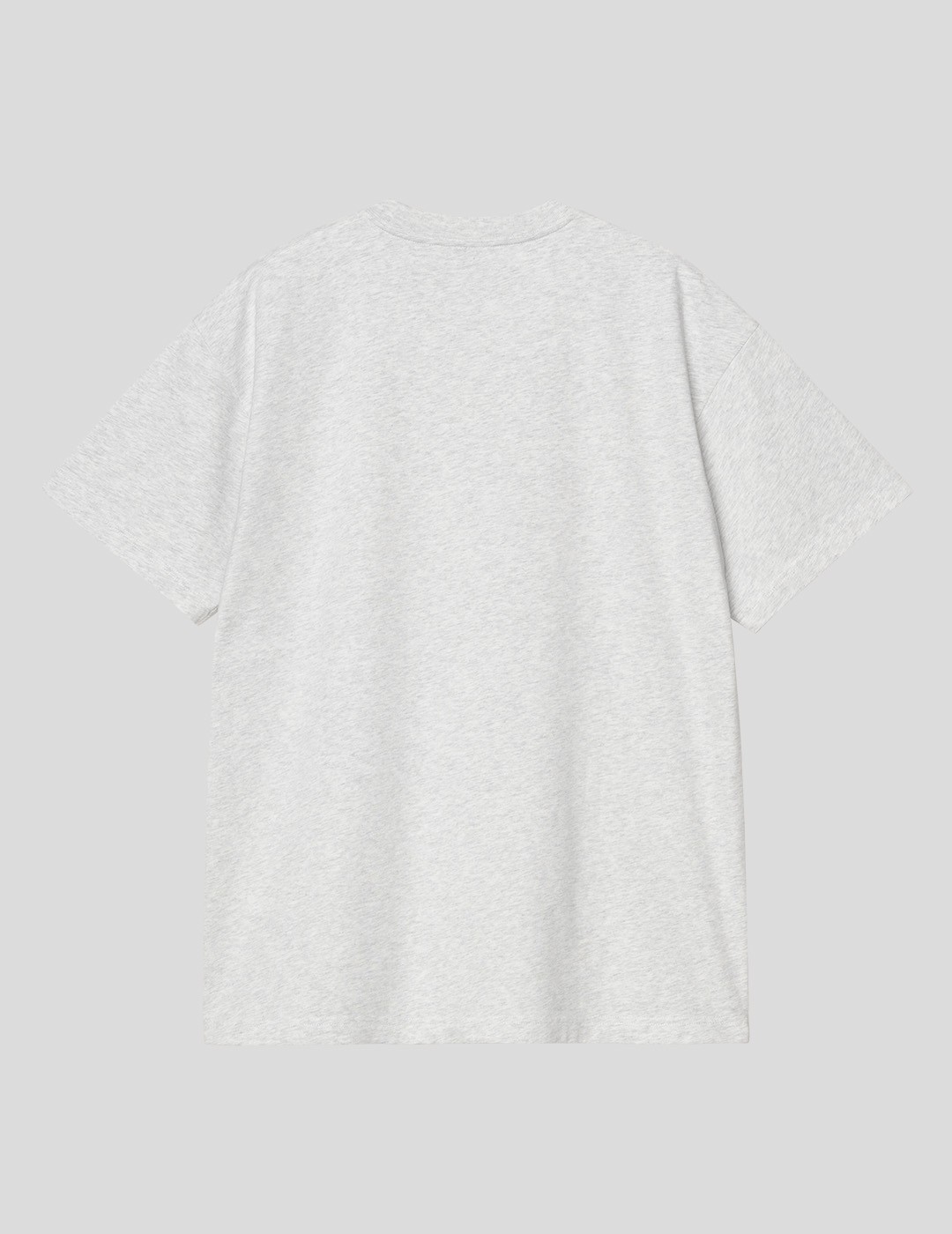 CAMISETA CARHARTT WIP  WIP III TEE  ASH HEATHER-HEAVY STONE WASH
