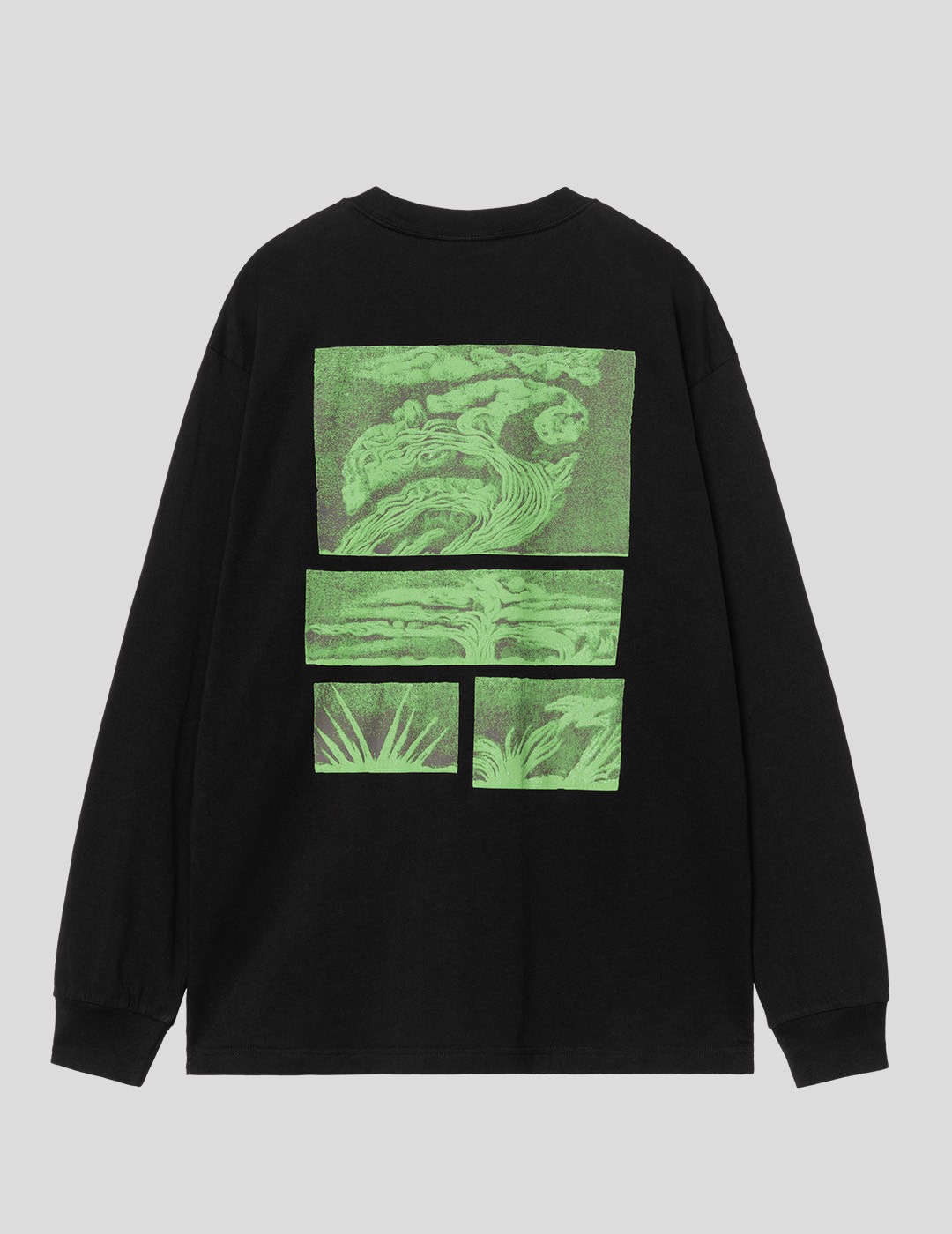 CAMISETA CARHARTT WIP  EMERGE LS TEE  BLACK