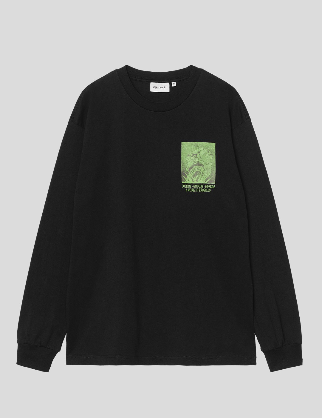 CAMISETA CARHARTT WIP  EMERGE LS TEE  BLACK