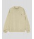 SUDADERA CARHARTT WIP  NELSON SWEAT  GENTLE GREEN-GARMENT DYED 