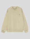 SUDADERA CARHARTT WIP  NELSON SWEAT  GENTLE GREEN-GARMENT DYED 
