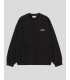 SUDADERA CARHARTT WIP  WIP LABEL SWEAT  BLACK
