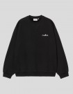 SUDADERA CARHARTT WIP  WIP LABEL SWEAT  BLACK