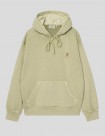 SUDADERA CARHARTT WIP  HOODED NELSON SWEAT  GENTLE GREEN-GARMENT DYED