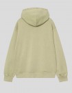 SUDADERA CARHARTT WIP  HOODED NELSON SWEAT  GENTLE GREEN-GARMENT DYED
