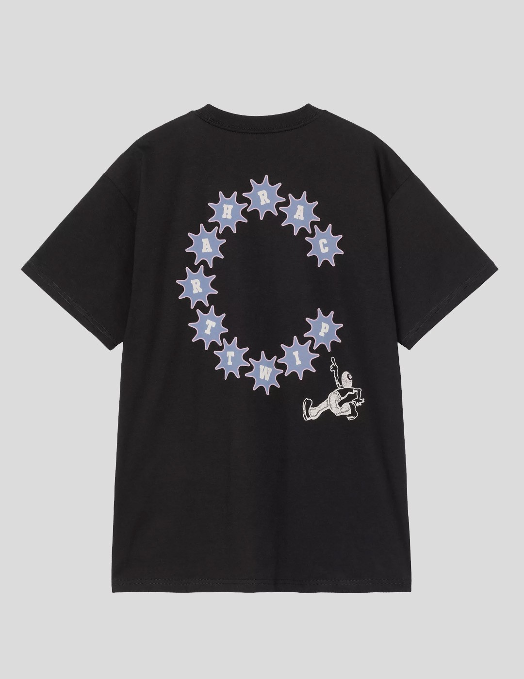 CAMISETA CARHARTT WIP  C TRIP TEE  BLACK