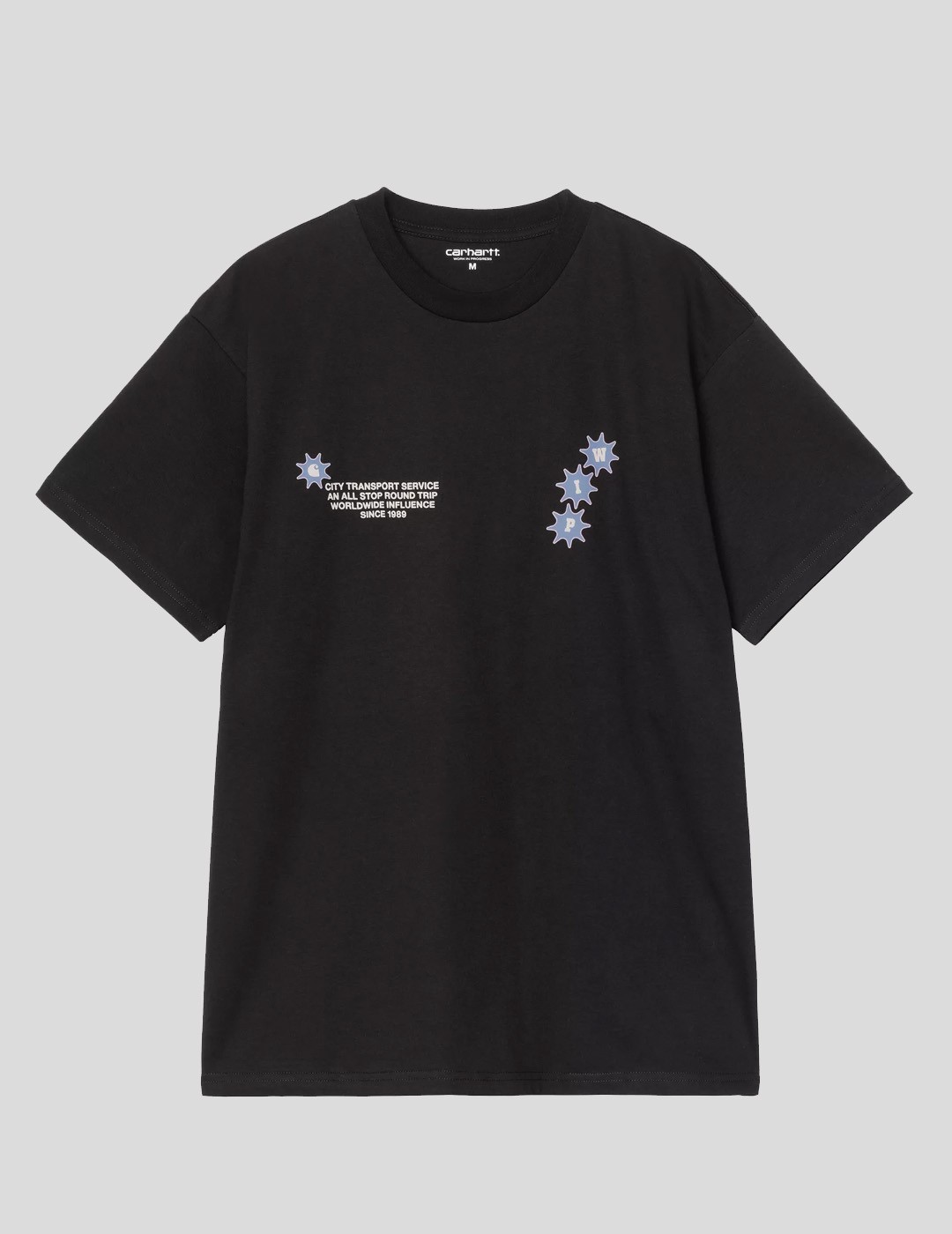 CAMISETA CARHARTT WIP  C TRIP TEE  BLACK