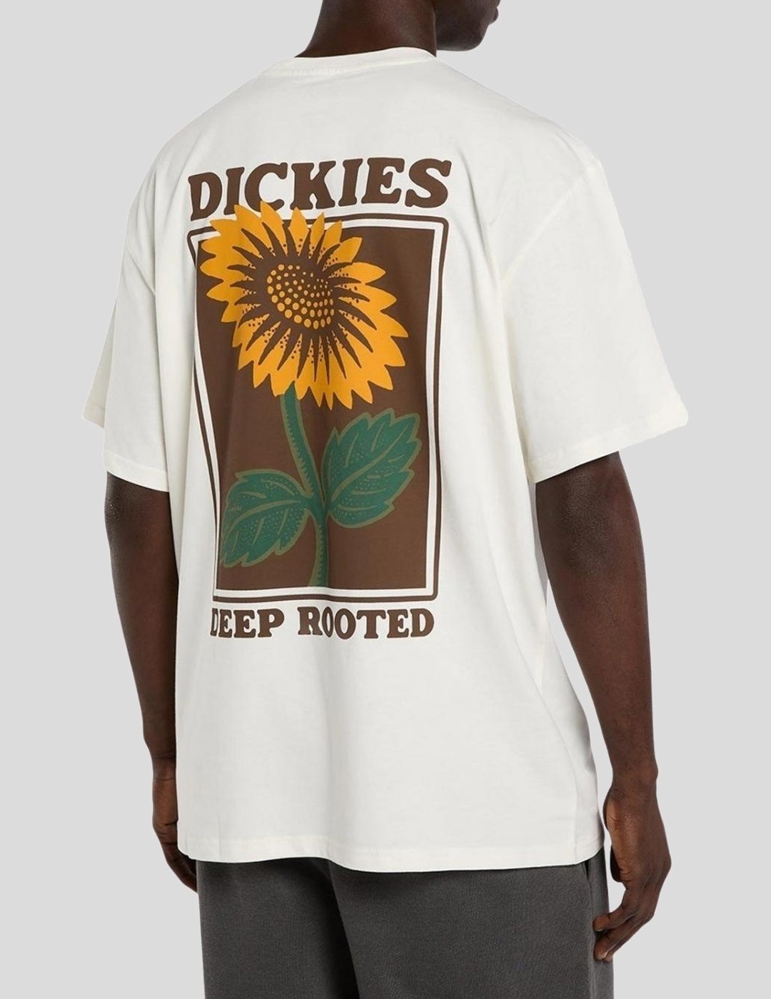 CAMISETA DICKIES SUNFLOWER TEE   EGRET 