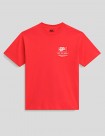 CAMISETA VANS  STACKED HI TEE  CRIMSON HAZE