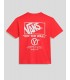 CAMISETA VANS  STACKED HI TEE  CRIMSON HAZE