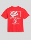 CAMISETA VANS  STACKED HI TEE  CRIMSON HAZE