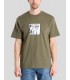 CAMISETA VANS  THEY ARE JUST SHOES TEE   MOSSY OLIVE