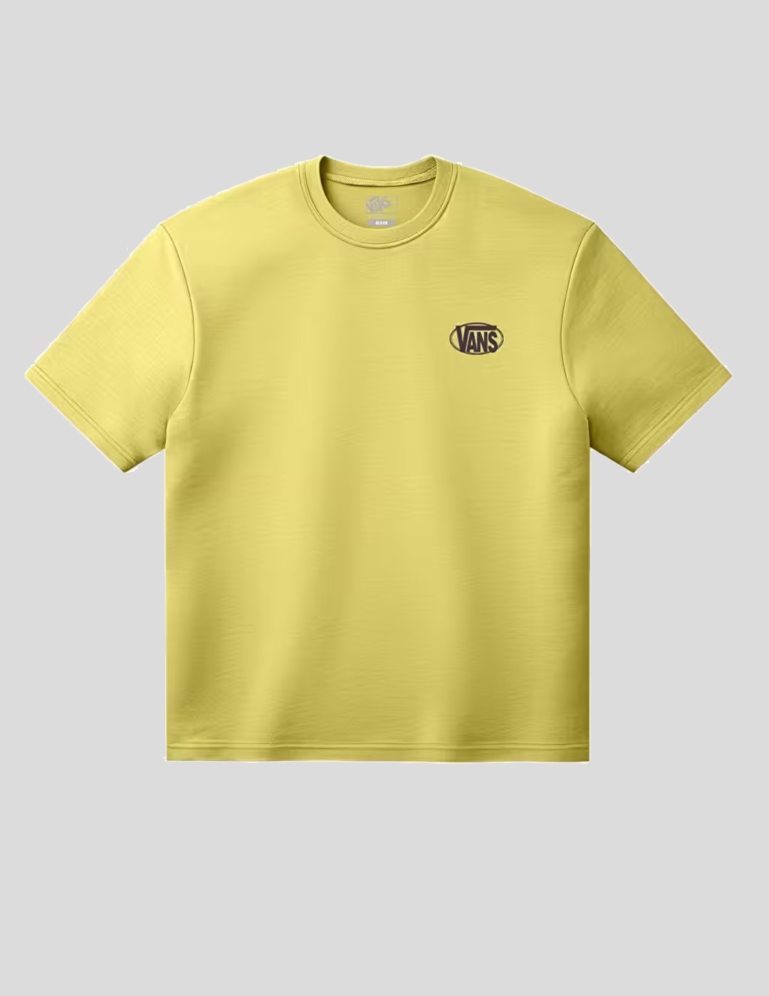 CAMISETA VANS  OVAL LOGO LOOSE SS TEE  SPACE YELLOW
