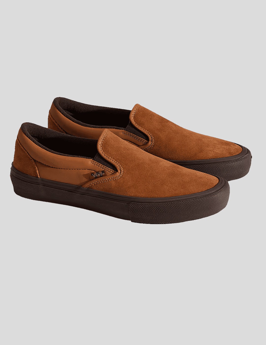 ZAPATILLAS VANS  SKATE SLIP-ON  BROWN-GUM 