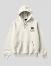 SUDADERA VANS  STACKED HI PULLOVER  EGRET