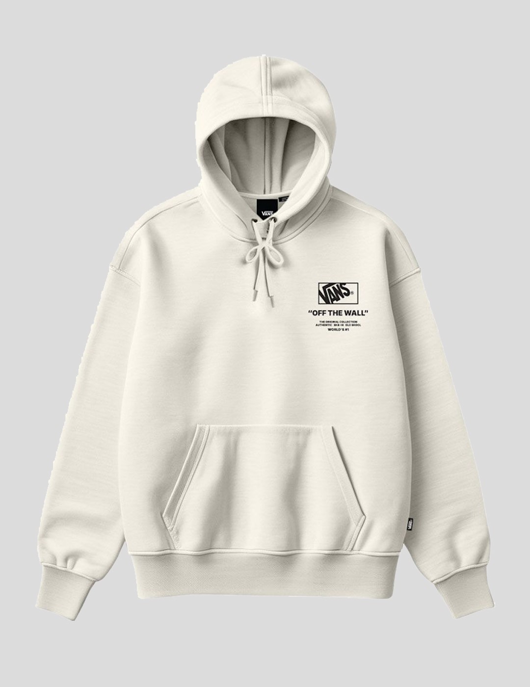SUDADERA VANS  STACKED HI PULLOVER  EGRET