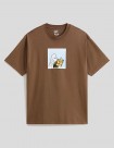 CAMISETA VANS  COMMITMENT 4 DUMMIES TEE  BROWN 