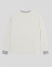 SUDADERA POLAR SKATE CO REVERSED SWEATER   HEATHER GREY