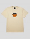 CAMISETA HUF BIG BLOCK S-S TEE  BLEACH