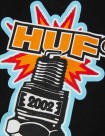 CAMISETA HUF SPARK IT UP SS TEE  BLACK