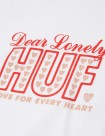 CAMISETA HUF LONELY HEARTS SS TEE  WHITE