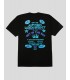 CAMISETA HUF AFTER MIDNIGHT SS TEE  BLACK