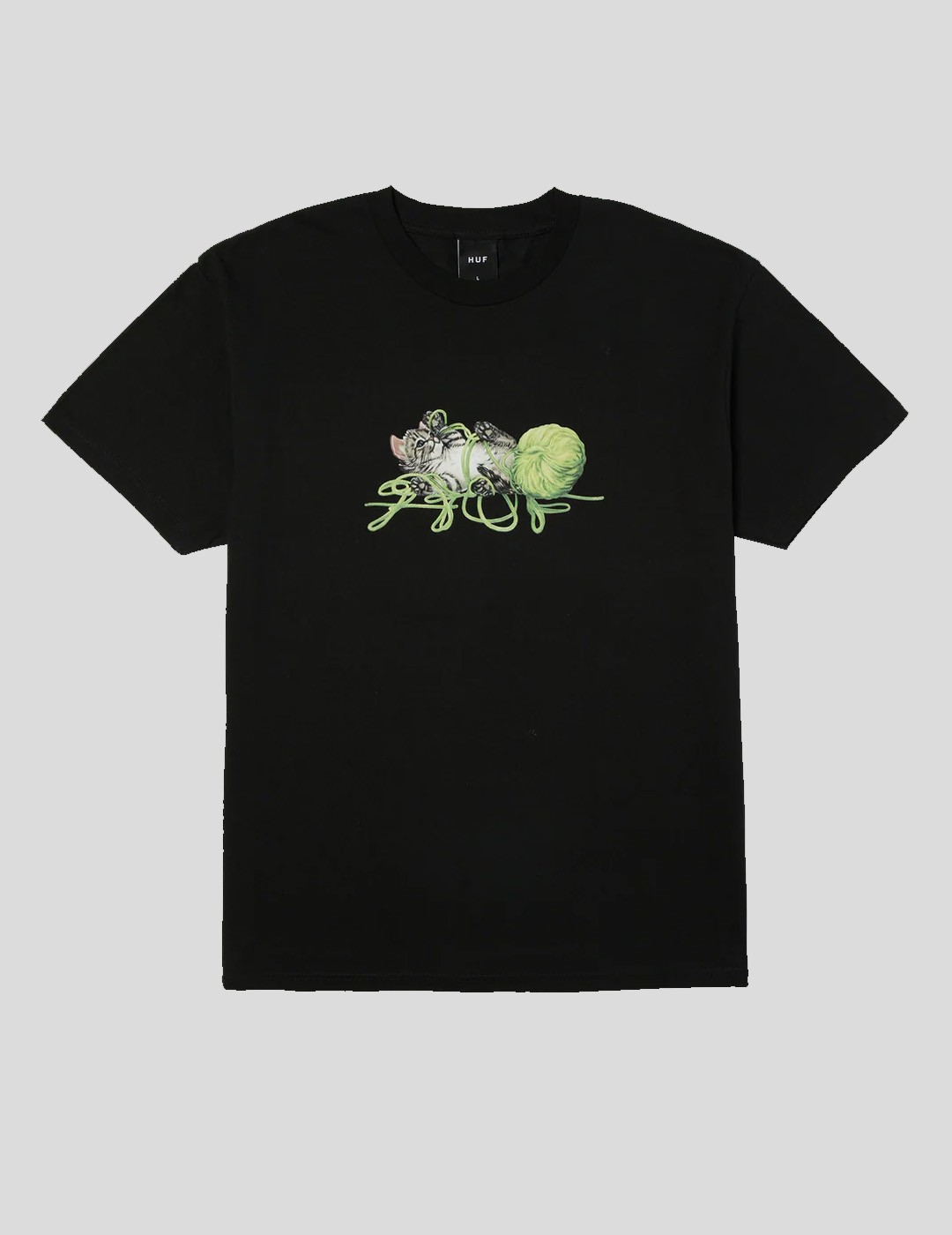 CAMISETA HUF PAWS SS TEE  BLACK
