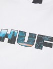 CAMISETA HUF FLIGHT PATH SS TEE  WHITE