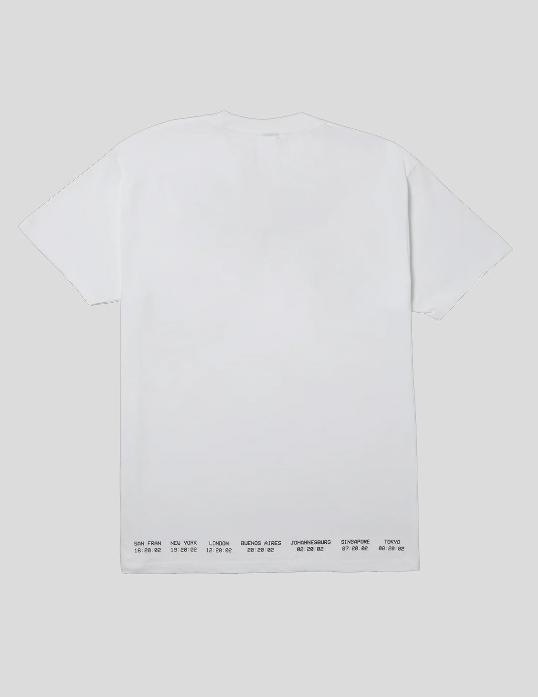 CAMISETA HUF FLIGHT PATH SS TEE  WHITE