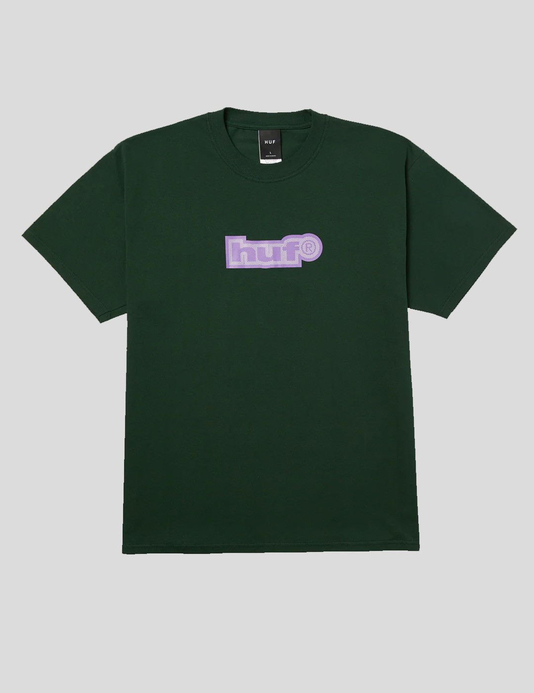 CAMISETA HUF 89 OUTLINE SS TEE  GREEN