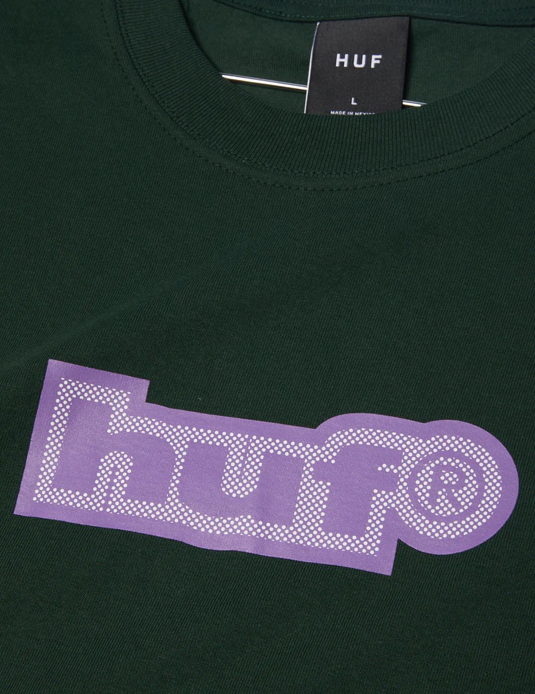 CAMISETA HUF 89 OUTLINE SS TEE  GREEN
