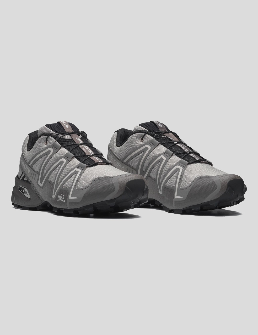 ZAPATILLAS SALOMON SPEEDCROSS 3  PALOMA-DARK GULL GRAY