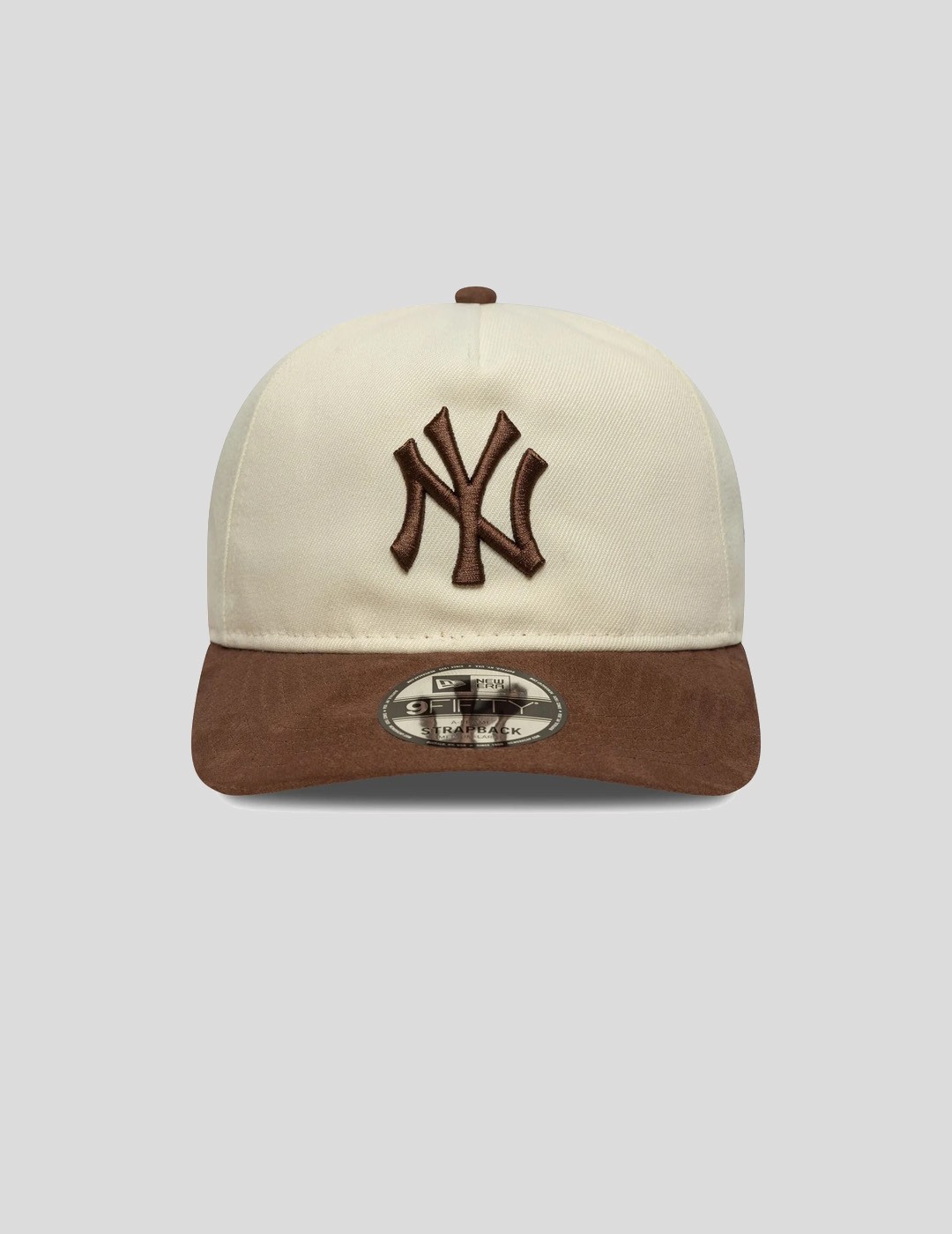 GORRA NEW ERA MLB SUEDE VISOR NY YANKEES 9FIFTY   BEIGE