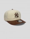 GORRA NEW ERA MLB SUEDE VISOR NY YANKEES 9FIFTY   BEIGE