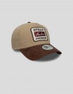 GORRA NEW ERA PATCH SUEDE 9FORTY   BROWN
