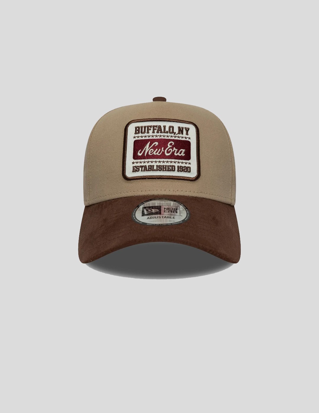GORRA NEW ERA PATCH SUEDE 9FORTY   BROWN
