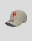 GORRA NEW ERA NY METS MLB SCRIPT OUTLINE 9FORTY   BEIGE