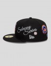 GORRA NEW ERA NY METS MLB SUBWAY SERIES 9FORTY   BLACK